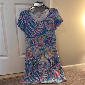 Lilly Pulitzer Multicolor Swirl Dress